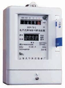 DDY79-S型电子式单相预付费电能表-[报价-资料]--上海华邦工业商务网-www.91way.com